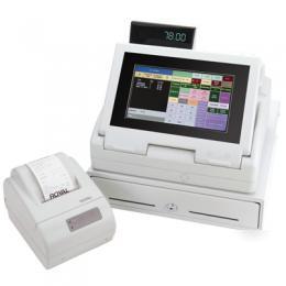 Royal touch screen cash register