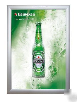 Slim light box 24X36 black