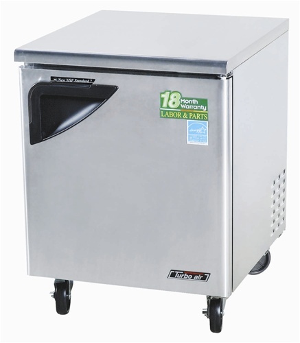 Super deluxe refrigerator turbo air tur-28SD