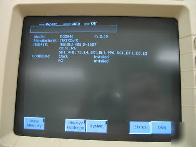 Tektronix DG2040, data generator, 1.1 gb/s