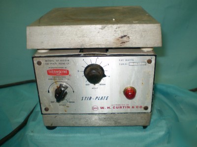 Thermolyne stir-plate w/heater sp-A1025B