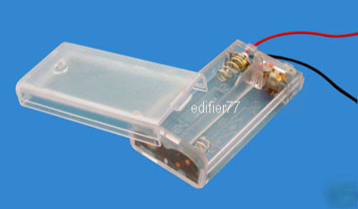 2,2XAA 2 aa size 3V battery box/holder/case cover