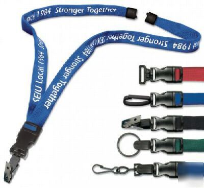 300 lanyards custom printed promotional 