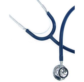 Classic economy dual head stethoscope blue adult