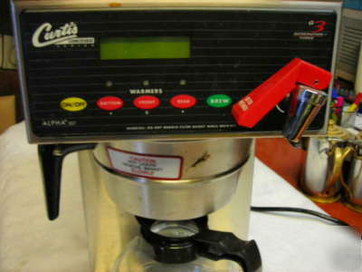 Curtis alphaâ„¢ G3 concourse series automatic brewer