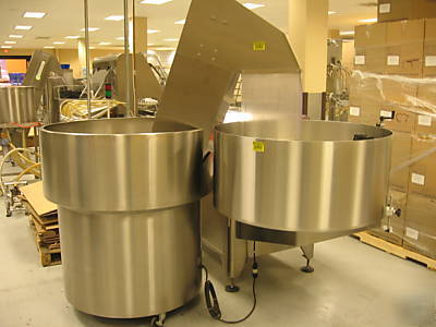 Dt packaging sys. kalish model A300 bottle unscrambler