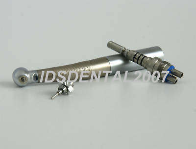 Fiber optic dental handpiece with coupler spareturbine 