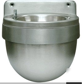 Cigarette satin aluminum ash tray wall mount U650SA
