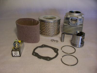 Cylinder & piston rebuild kit fits stihl TS350