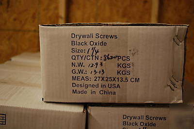 Drywall screws coarse thread, 1 1/4
