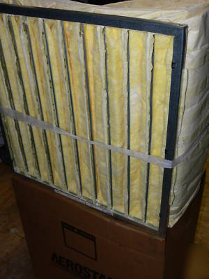 Fiberglass pocket filter 10P- 24X24X36 class 95%