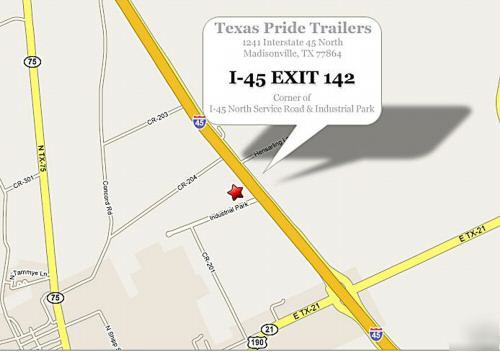 New 2010 7'X12' texas pride dump trailer 12K gvwr 