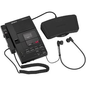 New sony m-2020 microcassette dict/trans all included 