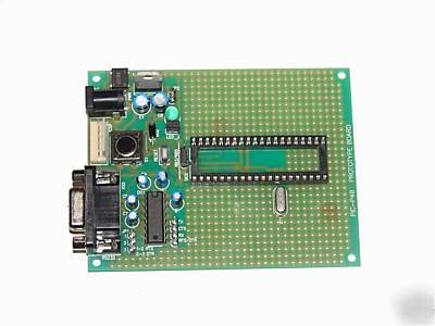 Pic microchip pic-P40 prototype board with components