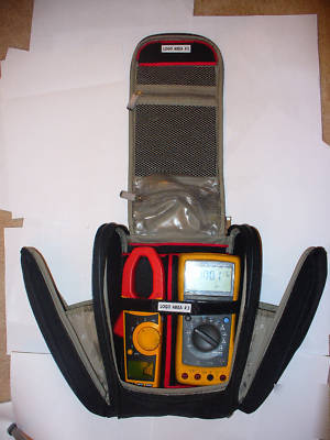 Premier case 4 fluke meters 87 123 189 289 337 + more 
