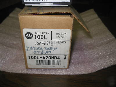 New 100L-A20ND4 allen bradley contactor 1 available
