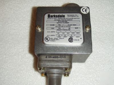 New barksdale pressure switch - E1H-H90-Q36 - 