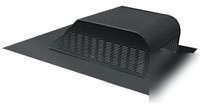New ll building products black slant back roof louver 6