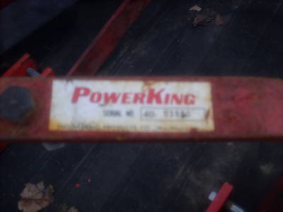 Power king mounted cultivator 