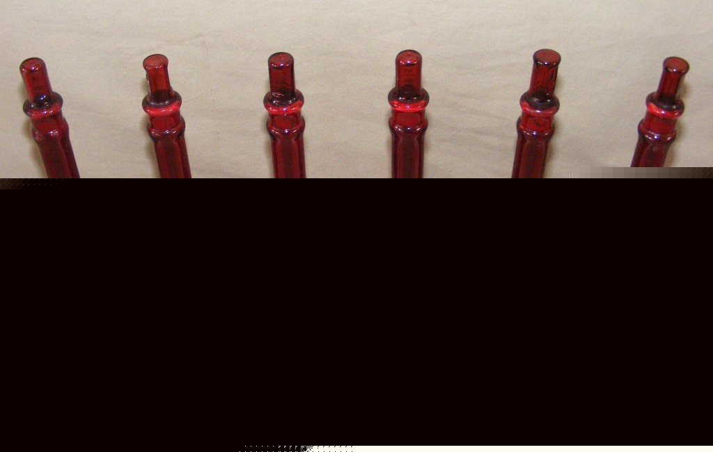 6 red 100ML flasks kimax class a volumetric lab glass 2
