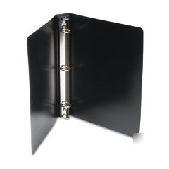 Acco wilson jones(r) hanging poly binder, 1 ring, blac