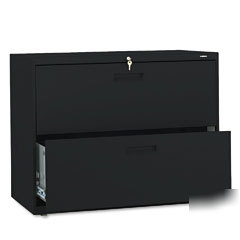 Hon 500 series 36 wide twodrawer lateral file