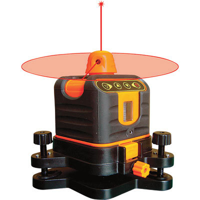 Johnson level manual-leveling rotary laser level kit