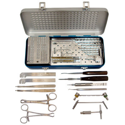 Medfix small fragment instrument and implant set