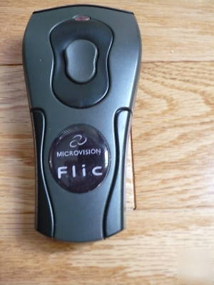 Microvision flic bar code scanner