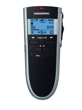 New grundig DIGTA415 digital voice recorder brand 415