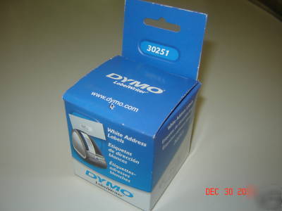 New lot 2 dymo address label 30251
