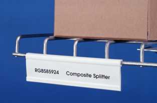 New wise adapt-a-strip label holders bx-25 1-1/2 x 6 