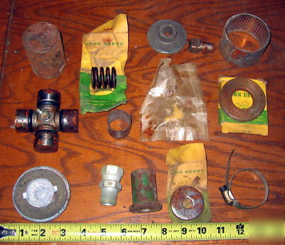 Nos john deere parts lot m-1010
