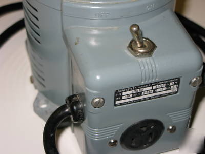 Powerstat 120VAC variable transformer 3PN116 #1NEWPRICE