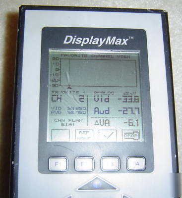 Sadelco displaymax 800CLI signal level meter