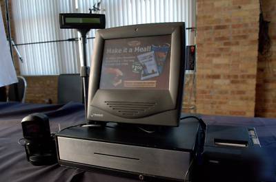 Radiant touch screen pos system restaurant retail 