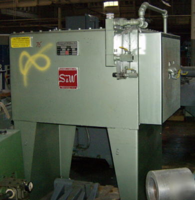 Sargeant and wilbur gas/electric pusher/sinter furnace