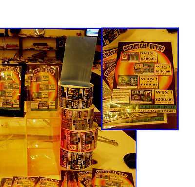 Scratch off sweepstake - pull tab no machine pot o gold
