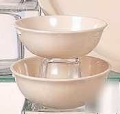 Thunder group nappie bowl melamine tan 15OZ |1 dz|