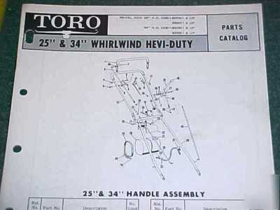 Toro whirlwind hevi-duty 25
