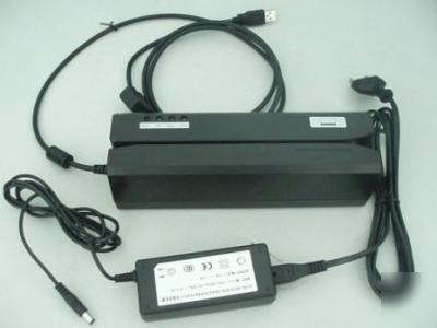 Usb magnetic stripe card reader writer msr MSR606