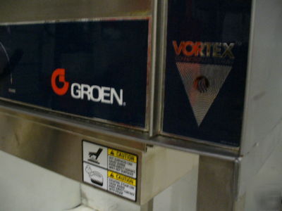 Used groen electric steamer vrc-6E / vortex 03/05 model