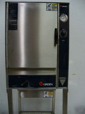 Used groen electric steamer vrc-6E / vortex 03/05 model