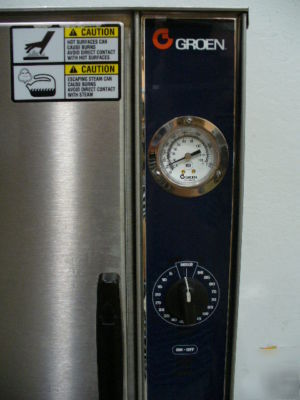 Used groen electric steamer vrc-6E / vortex 03/05 model