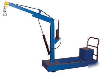 Vestil counter balanced floor crane cbfc - 1000 lbs