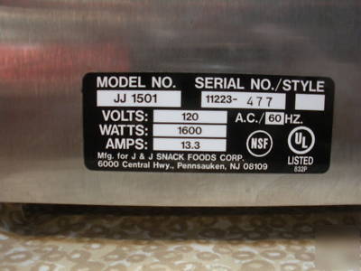 Wisco 1501 cookie oven , sandwich toaster oven.
