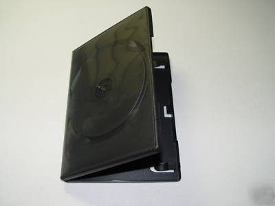 100 single 14MM standard dvd cd case movie storage box