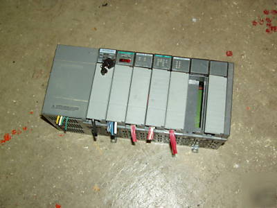 Allen bradley slc 5/ 04 plc 1746-P2 1747 1746 IO12 IO4