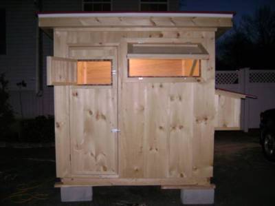 Beautiful chicken coop hen house poultry shelter