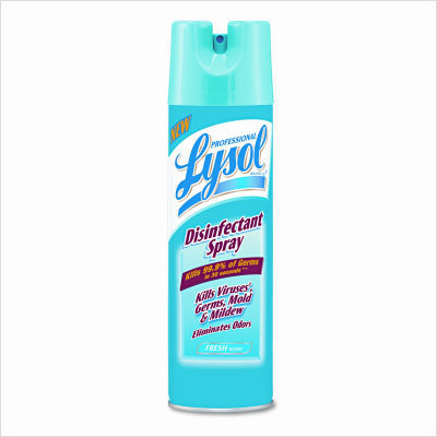 Disinfectant spray, fresh, 19OZ aerosol, 12/ctn